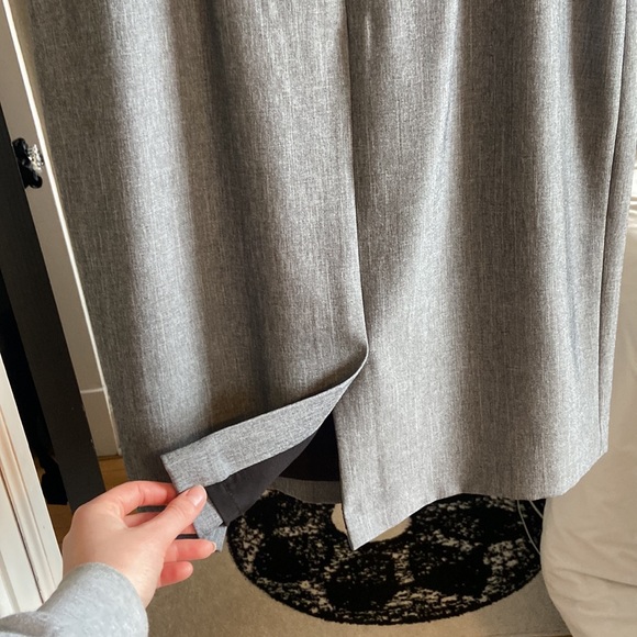 Nine West Black/Greystone Stretch Dress - Picture 5 of 6